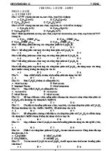 Đề cương ôn thi THPT Quốc gia môn Hóa học Lớp 12